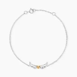 Histoire d'Or Bracelet Or Jaune Oxyde De Zirconium