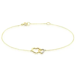 Bracelet Or Jaune Silana Diamants-Histoire d'Or Hot