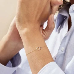 Bracelet Or Jaune Silana Diamants-Histoire d'Or Hot