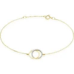Histoire d'Or Bracelet Or Jaune Tresha Diamants