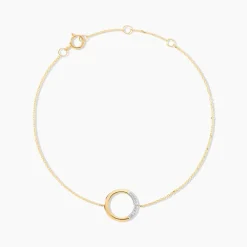 Bracelet Or Jaune Vahina Diamants-Histoire d'Or Discount