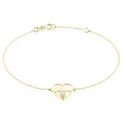 Histoire d'Or Bracelet Or Jaune Veridienne Oxyde