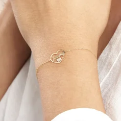 Histoire d'Or Bracelet Or Jaune Veridienne Oxyde