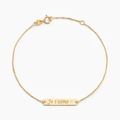 Bracelet Or Jaune Xaverianne Oxyde-Histoire d'Or Outlet