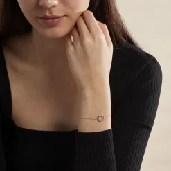 Histoire d'Or Bracelet Or Rose Tresha Diamants