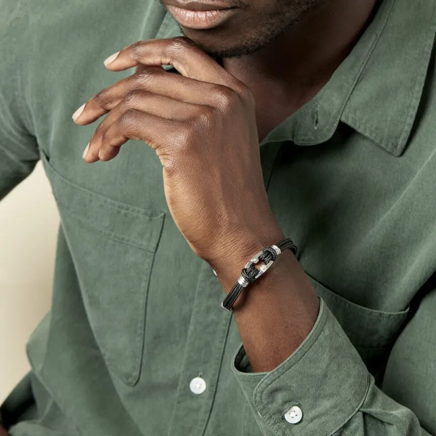 Bracelet Orancie Acier Blanc-JOURDAN New