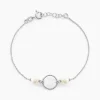 Bracelet Oria Argent Blanc Pierre De Synthese-Histoire d'Or Sale