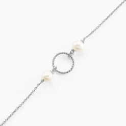 Bracelet Oria Argent Blanc Pierre De Synthese-Histoire d'Or Sale