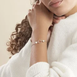 Bracelet Oria Argent Blanc Pierre De Synthese-Histoire d'Or Sale