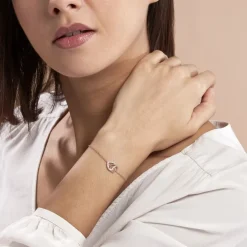 Bracelet Ottavia Argent Rose Oxyde De Zirconium-Histoire d'Or New