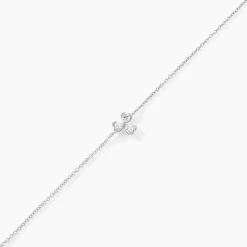 Histoire d'Or Bracelet Paesie Argent Blanc Oxyde De Zirconium