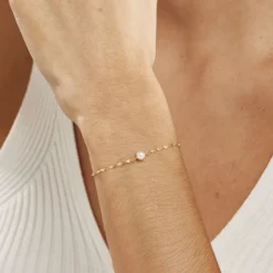 Bracelet Paolina Or Jaune Perle De Culture-Histoire d'Or Sale