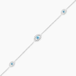 Bracelet Parad'eyes Argent Blanc-Histoire d'Or Online