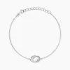 Histoire d'Or Bracelet Paros Argent Blanc