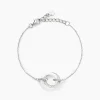 Histoire d'Or Bracelet Peer Argent Blanc Oxyde De Zirconium
