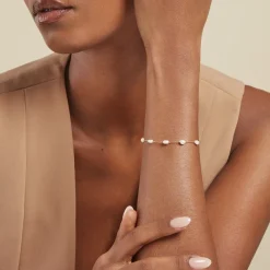 Bracelet Persephone Or Jaune Perle De Culture-Histoire d'Or