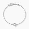 Bracelet Peytone Argent Blanc-Histoire d'Or