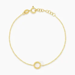 Bracelet Peytone Argent Doré-Histoire d'Or Online