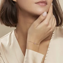 Bracelet Phanie Argent Rose Oxyde De Zirconium-Histoire d'Or Online