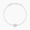 Histoire d'Or Bracelet Pila Argent Blanc
