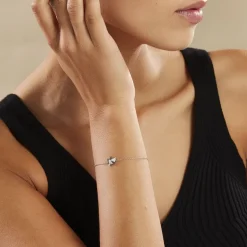 Histoire d'Or Bracelet Pila Argent Blanc