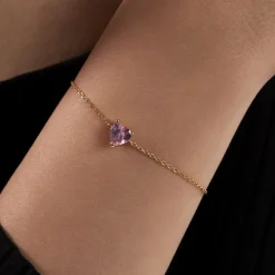 Histoire d'Or Bracelet Plaqué Or Carpantus Oxyde De Zirconium