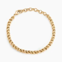 Bracelet Plaqué Or Esa-Histoire d'Or Clearance