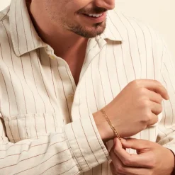 Bracelet Plaqué Or Jaune Clement-Histoire d'Or Online