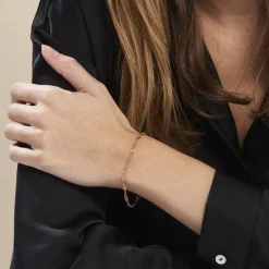 Bracelet Plaqué Or Jaune Leanora-Histoire d'Or Outlet