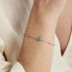 Bracelet Plaqué Or Jaune Mikayla Oxydes De Zirconium-Histoire d'Or Hot