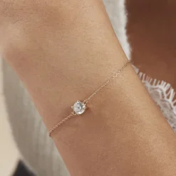 Bracelet Plaqué Or Jaune Nilay Oxyde De Zirconium-Histoire d'Or Discount