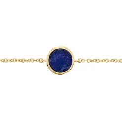 Bracelet Plaqué Or Neassasodalite-Histoire d'Or New