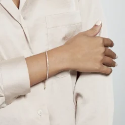 Bracelet Plaqué Or Zoelia Oxydes De Zirconium-Histoire d'Or Online