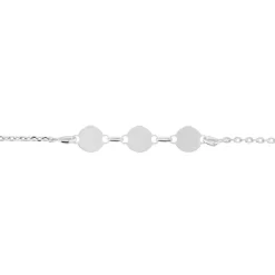 Histoire d'Or Bracelet Poenui Argent Blanc