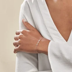 Histoire d'Or Bracelet Poenui Argent Blanc