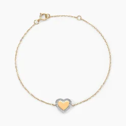 Bracelet Promesse Pour L'eternite Or Jaune Diamant-Histoire d'Or Outlet