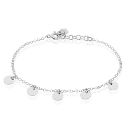 Bracelet Ragavi Argent Blanc-Histoire d'Or Hot