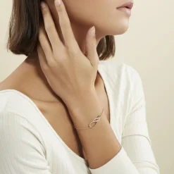 Bracelet Rajah Plaqué Or Jaune Oxyde De Zirconium-Histoire d'Or Hot