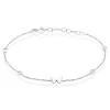Histoire d'Or Bracelet Rana Argent Blanc Oxyde De Zirconium
