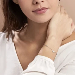 Histoire d'Or Bracelet Rana Argent Blanc Oxyde De Zirconium