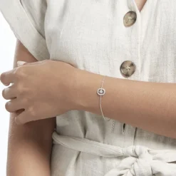 Histoire d'Or Bracelet Ray Argent Oxyde De Zirconium