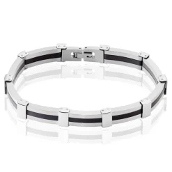 Histoire d'Or Bracelet Rene Acier Blanc