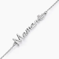 Histoire d'Or Bracelet Rera Argent Blanc Oxyde De Zirconium