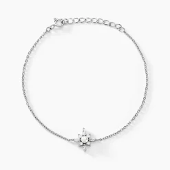 Histoire d'Or Bracelet Rhoda Argent Blanc Perle De Culture Oxyde De Zirconium