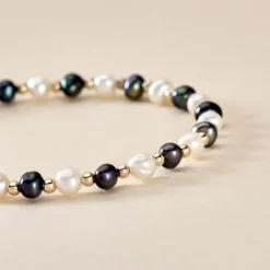 Bracelet Saida Or Jaune Perle De Culture-Histoire d'Or Clearance