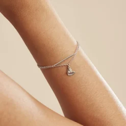 Bracelet Salli Argent Blanc Oxyde De Zirconium-Histoire d'Or Clearance