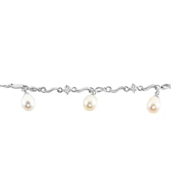 Bracelet Salomee Argent Blanc Perle De Culture-Histoire d'Or