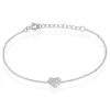 Histoire d'Or Bracelet Samia Argent Blanc Oxyde De Zirconium