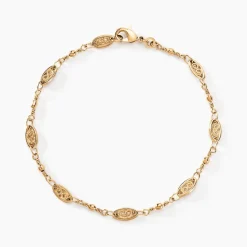 Histoire d'Or Bracelet Saraï Plaqué Or Doré