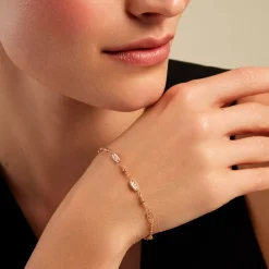 Histoire d'Or Bracelet Saraï Plaqué Or Doré